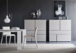 Pianca Madia Quadra di in stile moderno a prezzo ribassato- Madie