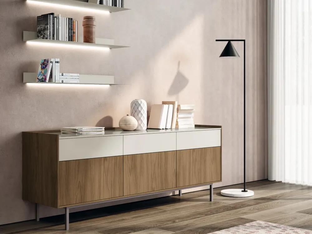 Madia Riser di in stile design scontata -30%^Spagnol Mobili Sale