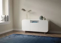 Giessegi Madia 9492s in stile moderno di in Offerta Outlet- Madie