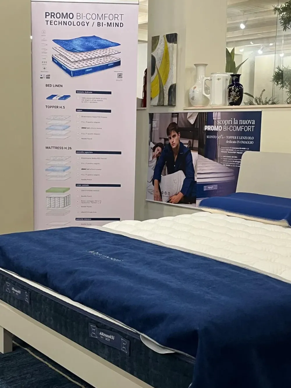 Materasso Bimind molle insacchettate a prezzo ribassato^Altrenotti