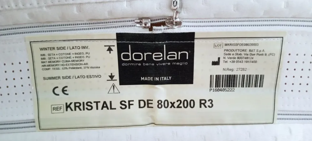 Materasso in OFFERTA OUTLET^Dorelan Discount