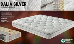 Materasso matrimoniale Dalia silver con forte sconto^Ideare Outlet
