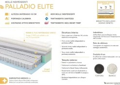 Sogno Veneto Materasso Palladio elite con forte sconto- Materassi