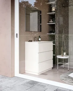 Mobile arredo bagno A terra Idea group System a prezzo scontato^Ideagroup Online