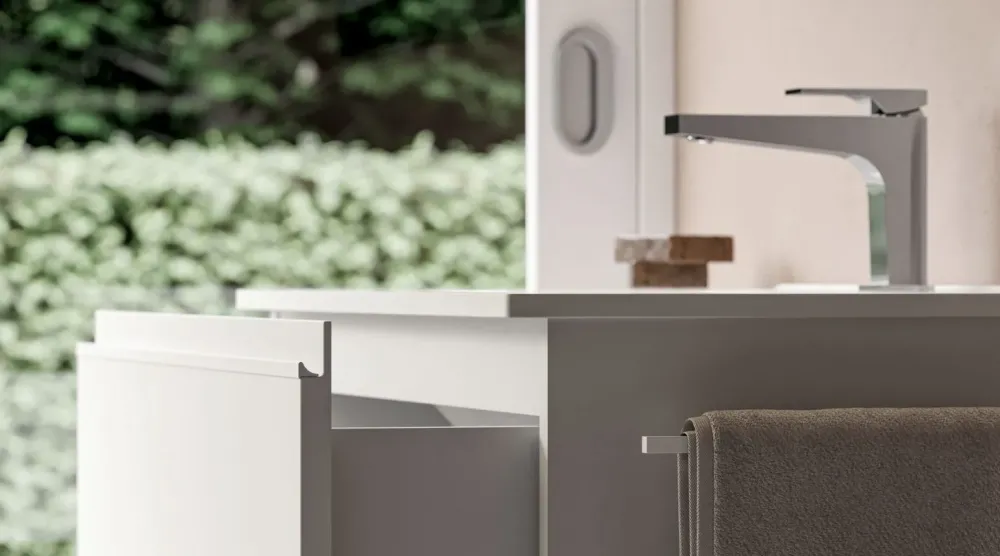 Mobile arredo bagno A terra Idea group System a prezzo scontato^Ideagroup Online