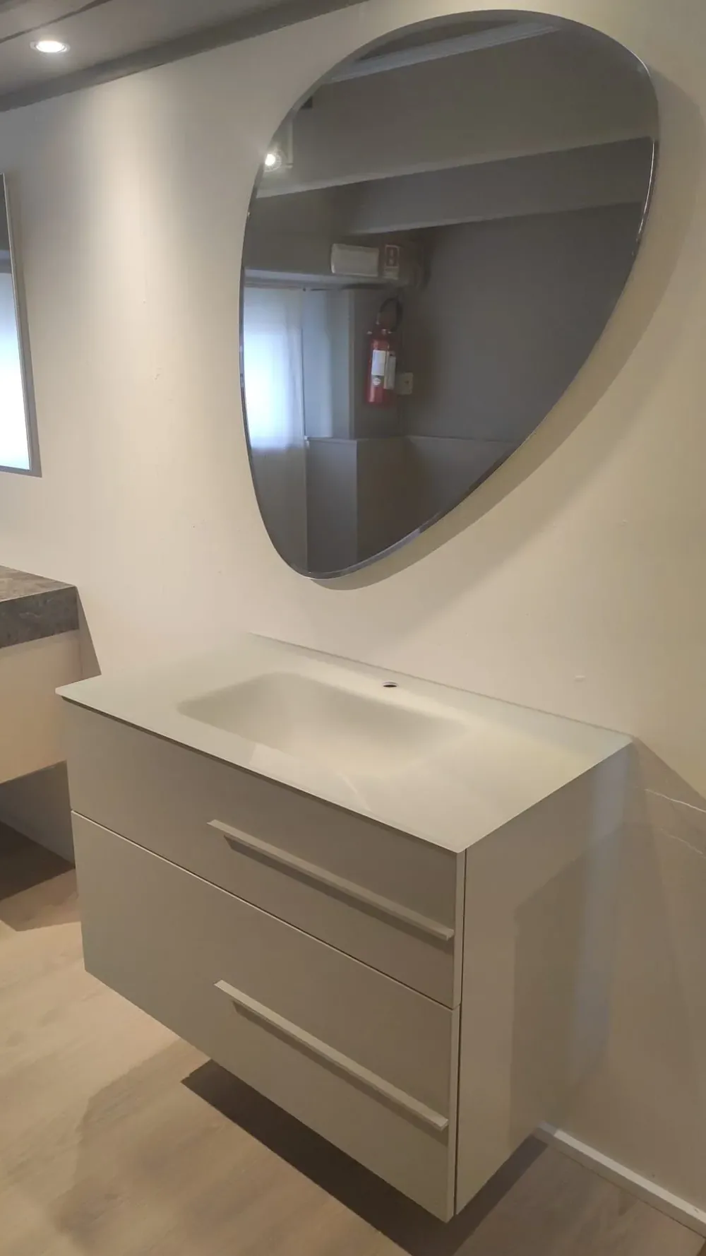 Compab Mobile arredo bagno Sospeso F2-b201 in svendita- Mobili Bagno Sospeso