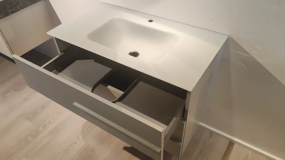 Compab Mobile arredo bagno Sospeso F2-b201 in svendita- Mobili Bagno Sospeso