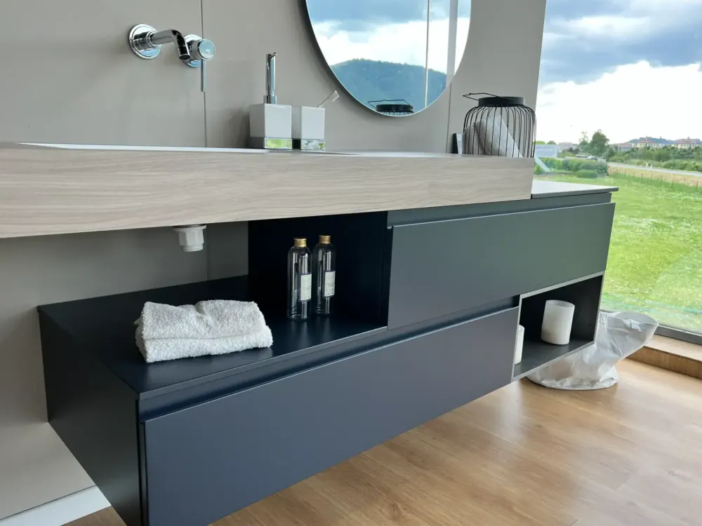 Scavolini Bathrooms Mobile arredo bagno Sospeso Juno convenienti- Mobili Bagno Sospeso