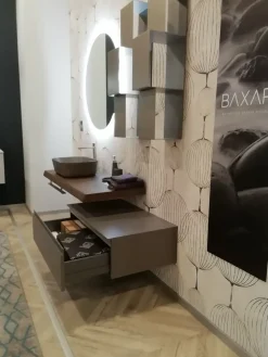 Baxar Mobile arredo bagno Sospeso Legno con sconto- Mobili Bagno Sospeso