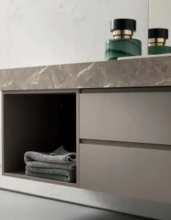 Online Mobile arredo bagno Sospeso Bg004 a prezzo conveniente Mobili Bagno Sospeso