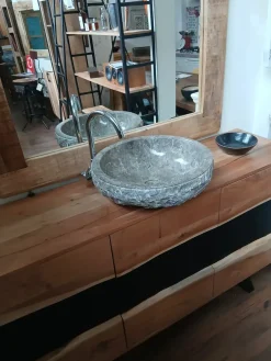 Mobile bagno a terra  bagno bagno   design wave di SCONTATO - 46%^Outlet Etnico Online