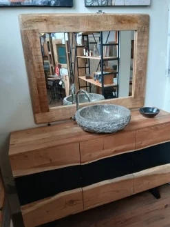 Mobile bagno a terra  bagno bagno   design wave di SCONTATO - 46%^Outlet Etnico Online