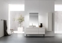 Compab Mobile bagno A terra Base alluminio a prezzi convenienti- Mobili Bagno A Terra