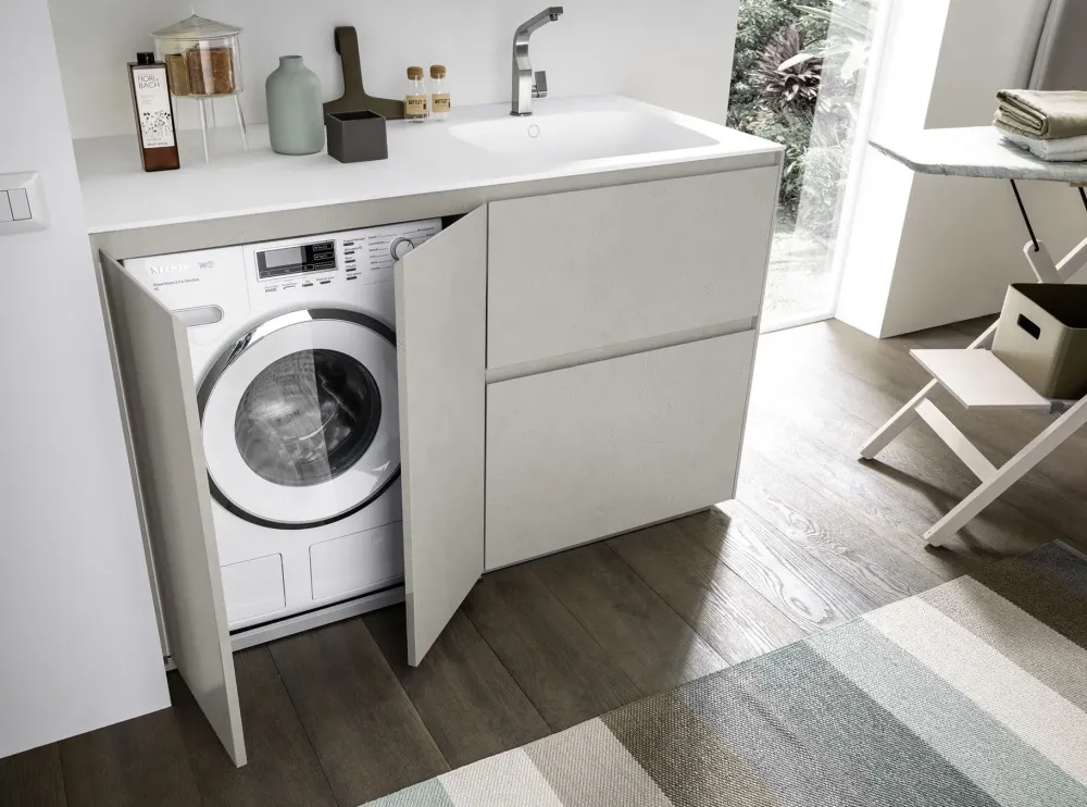 Mobile bagno A terra Laundry c05 a prezzo scontato^Baxar