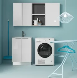 Mobile bagno A terra Lavanderia up028 a prezzo scontato^Compab