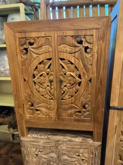 Mobile bagno A terra Mobile bagno oriente teak   scontato - 30%^Outlet Etnico Hot