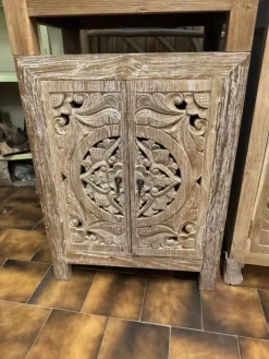 Mobile bagno A terra Mobile bagno oriente teak   scontato - 30%^Outlet Etnico Hot