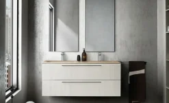 Archeda Mobile bagno Composizione light 09 in OFFERTA OUTLET- Mobili Bagno Sospeso
