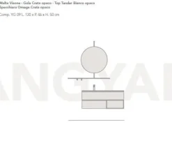 Mobile bagno yang 9 IN OFFERTA OUTLET Mobili Bagno Sospeso