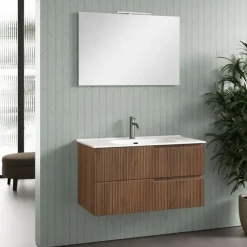 Artigianale Mobile bagno Canneto91 IN OFFERTA OUTLET- Mobili Bagno Sospeso