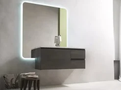 Artigianale Mobile bagno 04 IN OFFERTA OUTLET- Mobili Bagno Sospeso