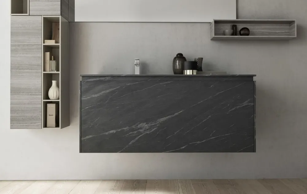 Hot Mobile bagno Bagno c204 system m2 IN OFFERTA OUTLET Mobili Bagno A Terra