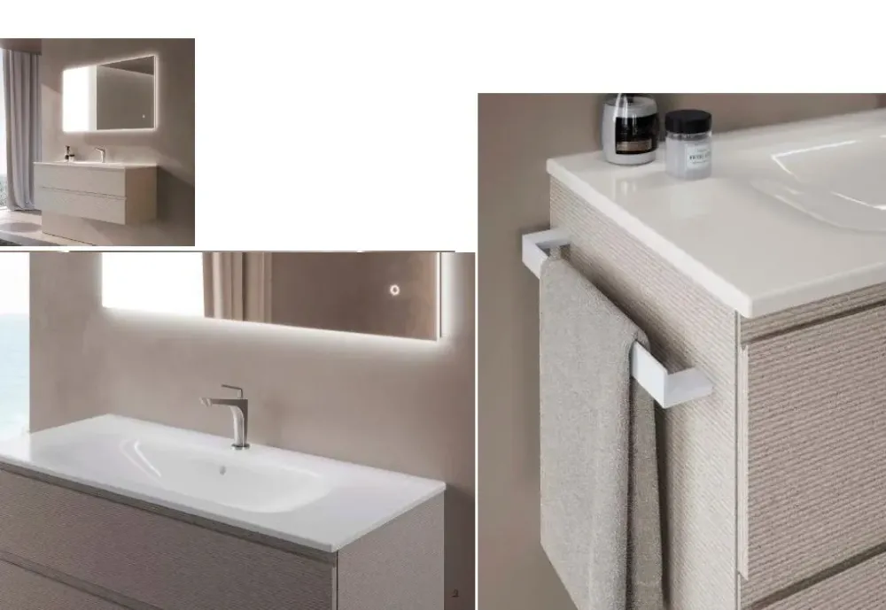 Baxar Mobile bagno Soft m1 IN OFFERTA OUTLET- Mobili Bagno Sospeso