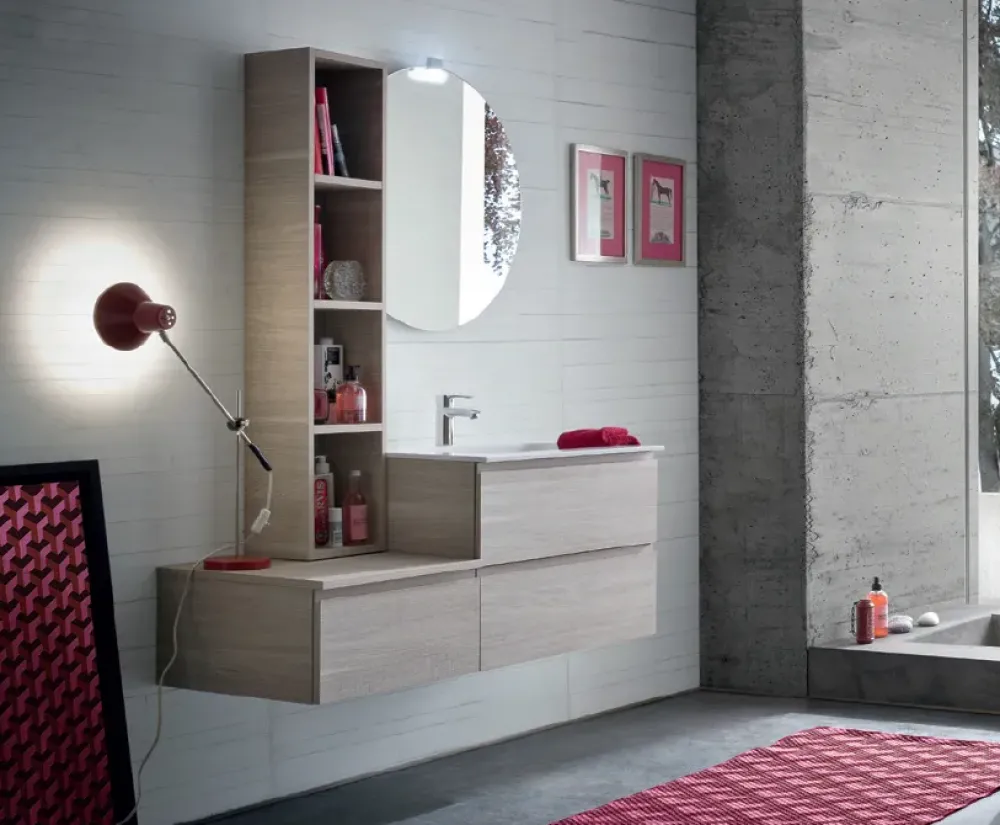 Compab Mobile bagno Bg26 SCONTATO a PREZZI OUTLET- Mobili Bagno Sospeso