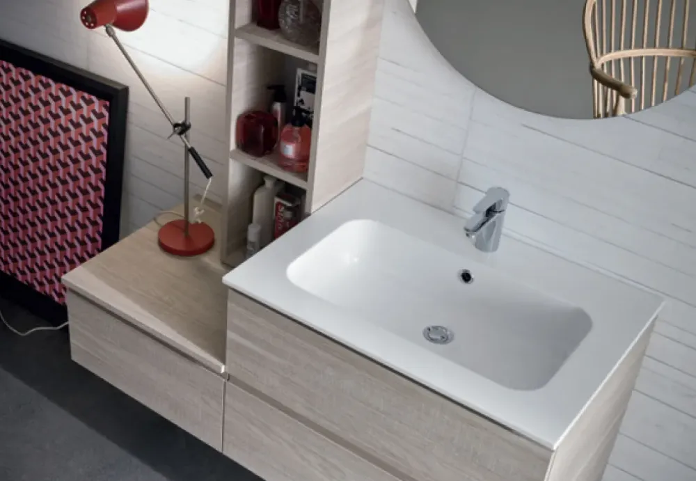 Compab Mobile bagno Bg26 SCONTATO a PREZZI OUTLET- Mobili Bagno Sospeso