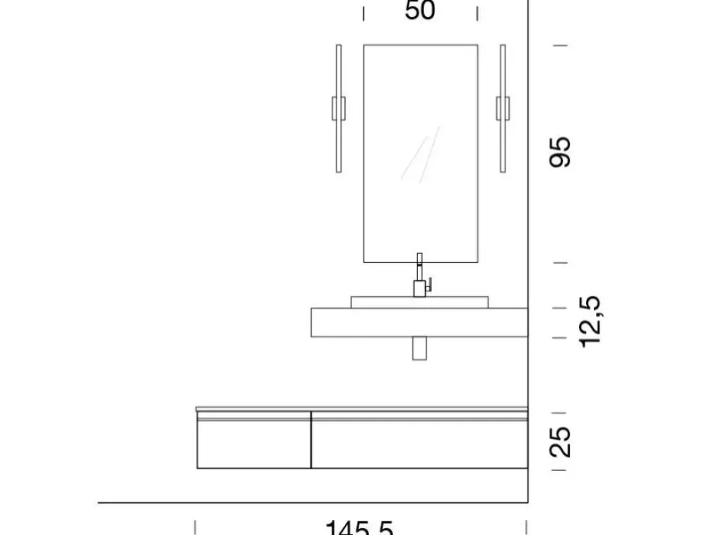 Mobile bagno B201 con uno sconto imperdibile^Compab Sale