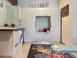 Compab Mobile bagno Lavanderia con lavabo  IN OFFERTA OUTLET- Mobili Bagno Lavanderia