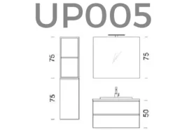 Mobile bagno Up05 con uno sconto imperdibile^Compab Online