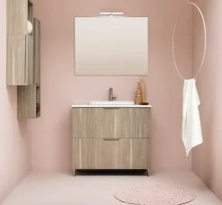 Outlet Mobile bagno Up007 IN OFFERTA OUTLET Mobili Bagno A Terra