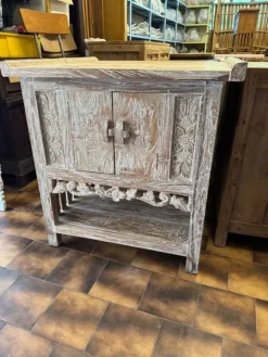 Mobile bagno design Mobile consolle bagno teak decapato di in OFFERTA OUTLET - 33%^Outlet Etnico Sale