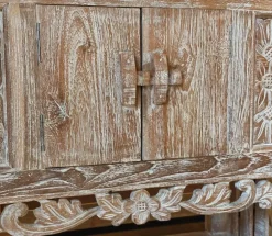 Mobile bagno design Mobile consolle bagno teak decapato di in OFFERTA OUTLET - 33%^Outlet Etnico Sale