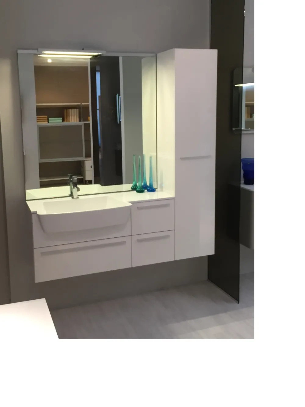 Ideagroup Mobile bagno Idea Group: scontato a prezzi outlet!- Mobili Bagno Sospeso