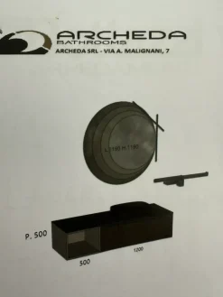 Sale Mobile Bagno in Hpl di in offerta Mobili Bagno Sospeso