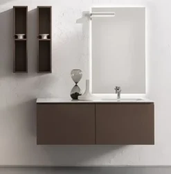 Compab Mobile bagno in laminato modello B go di in Offerta Outlet- Mobili Bagno Sospeso