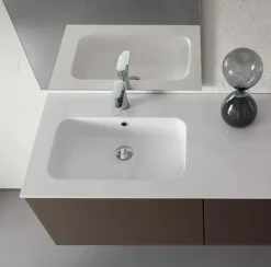 Compab Mobile bagno in laminato modello B go di in Offerta Outlet- Mobili Bagno Sospeso