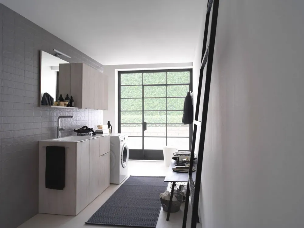 Discount Mobile bagno in laminato modello Kandy 10 di a prezzo scontato Mobili Bagno Lavanderia