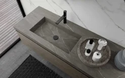 Baxar Mobile bagno in legno modello M3 system 311 di in Offerta Outlet- Mobili Bagno Sospeso