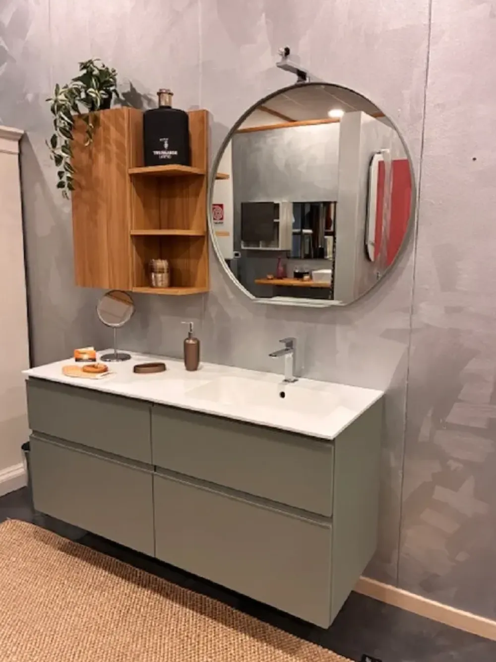 Compab Mobile bagno Ipe SCONTATO a PREZZI OUTLET- Mobili Bagno Sospeso