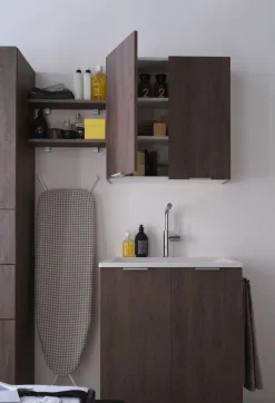 Mobile bagno Lavanderia Kandy 02 a prezzi outlet^Ideagroup Sale