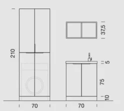 Outlet Mobile bagno Lavanderia Lavanderia scontato - 28% Mobili Bagno Lavanderia