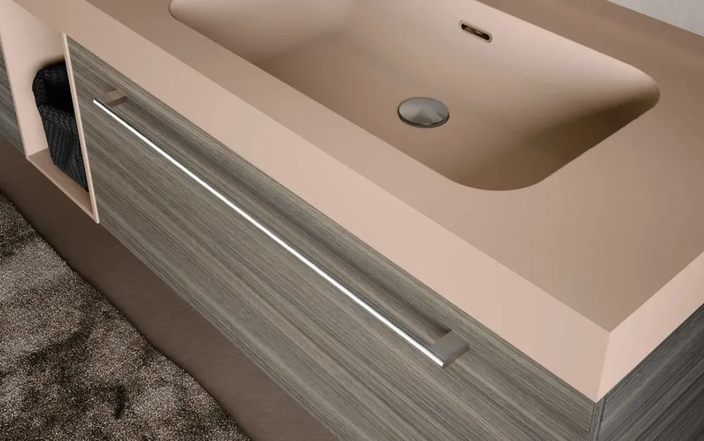Baxar Mobile bagno M system 034 SCONTATO a PREZZI OUTLET- Mobili Bagno Sospeso