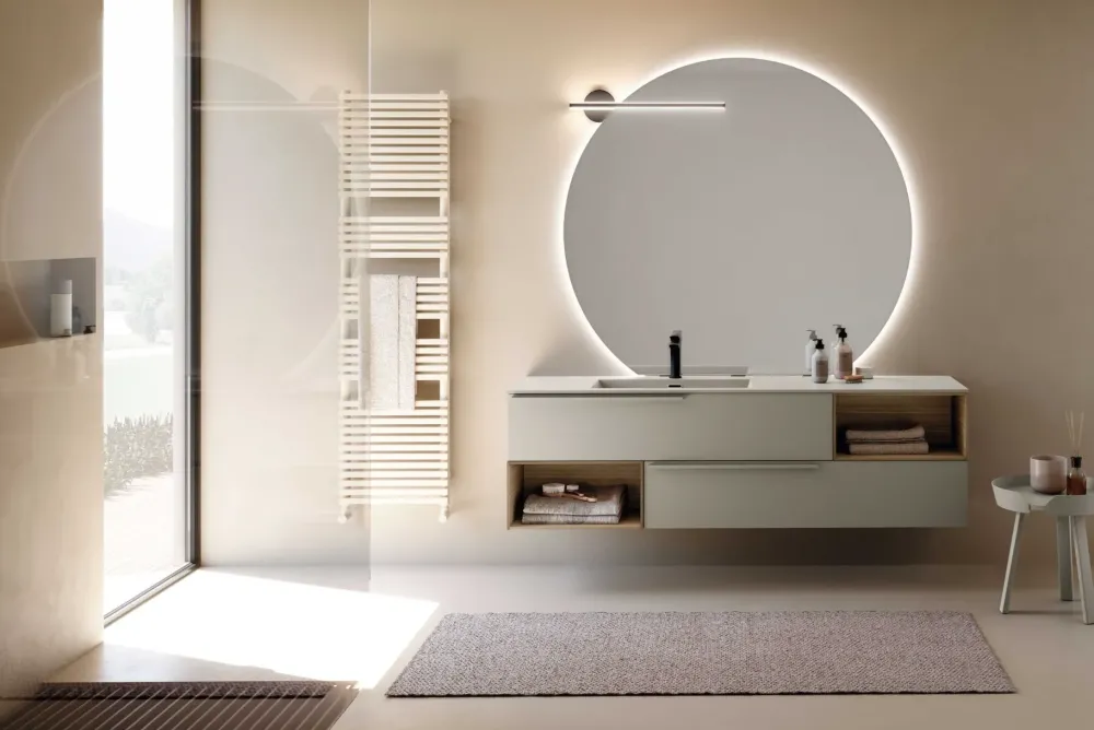 Baxar Mobile bagno M1 system 041 SCONTATO a PREZZI OUTLET- Mobili Bagno Sospeso