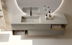 Baxar Mobile bagno M1 system 041 SCONTATO a PREZZI OUTLET- Mobili Bagno Sospeso