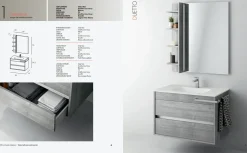 Mastella Mobile bagno Duetto next 01 IN OFFERTA OUTLET- Mobili Bagno Sospeso