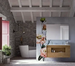 Online Mobile bagno Lume 01 IN OFFERTA OUTLET Mobili Bagno Sospeso