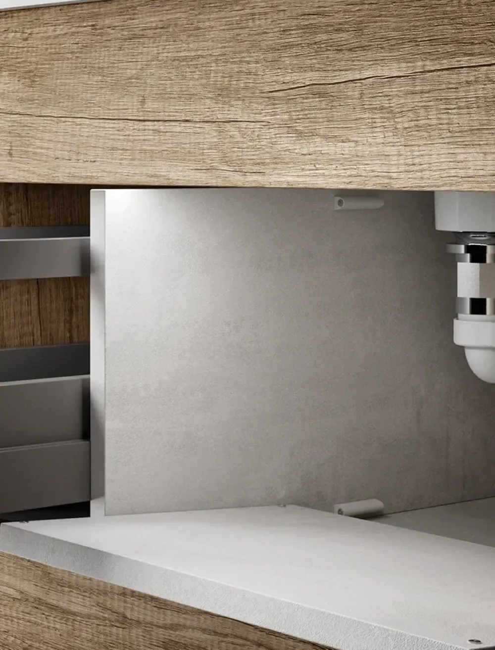 Online Mobile bagno Lume 01 IN OFFERTA OUTLET Mobili Bagno Sospeso